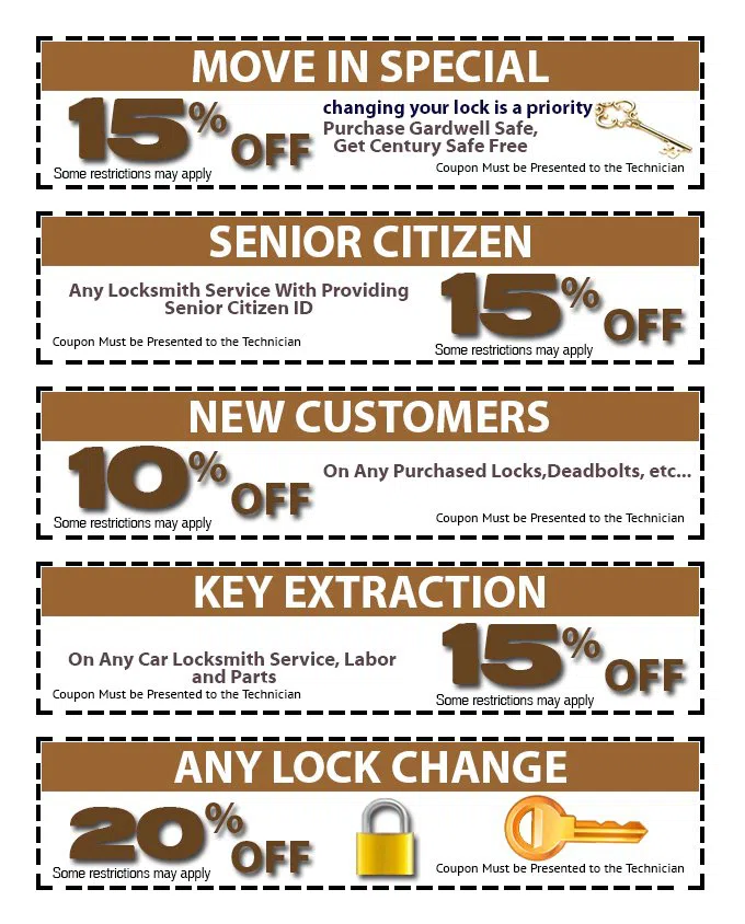 Central Locksmith Store Miami, FL 305-894-5979 - coupon-01